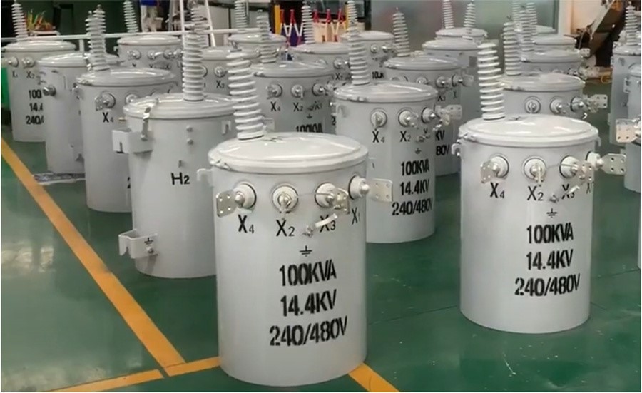 100kVA 14.4*16kV Pole Mounted Transformer 100kVA 14.4*16kV Pole Mounted Transformer